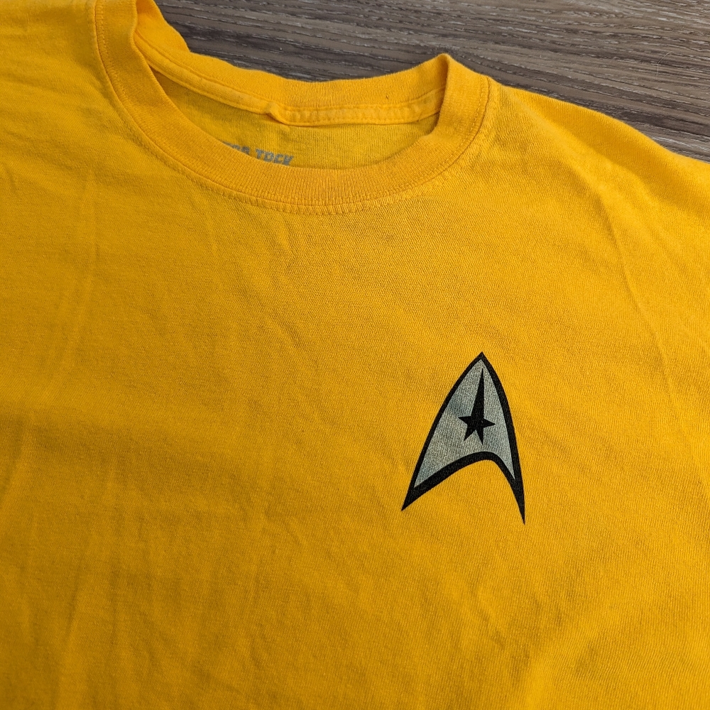 Star Trek vintage style graphic t shirt L